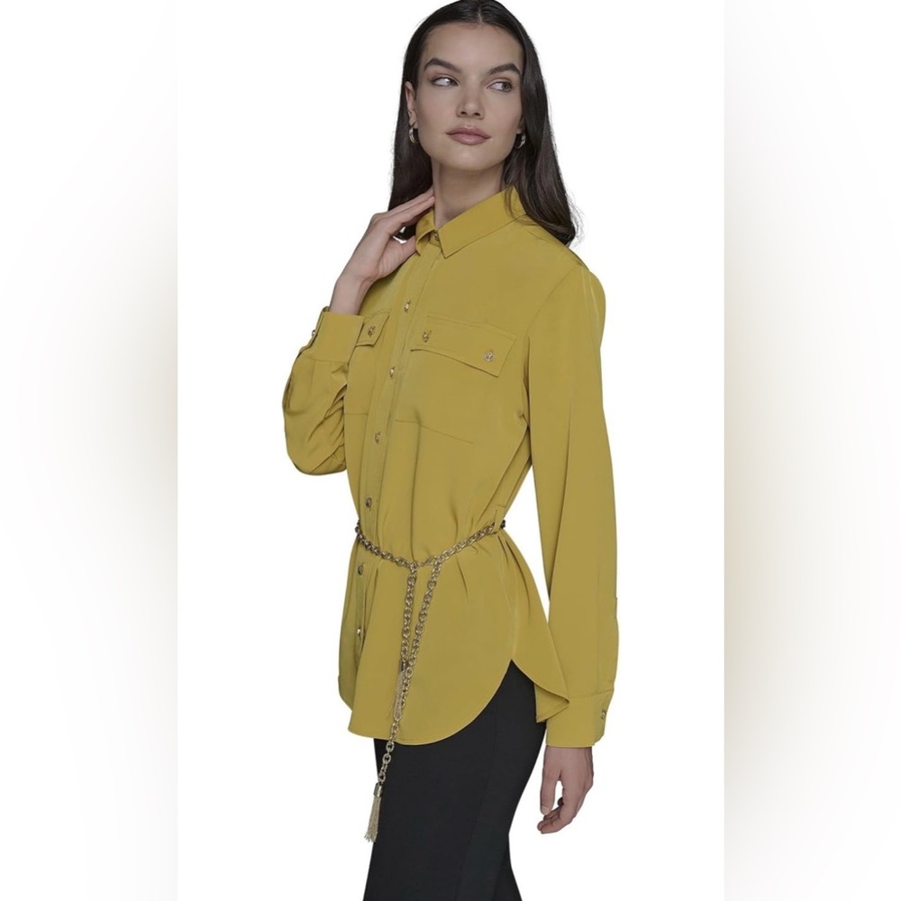 Karl Lagerfeld Long Sleeve Shirt for women’s - Picture 3 of 6